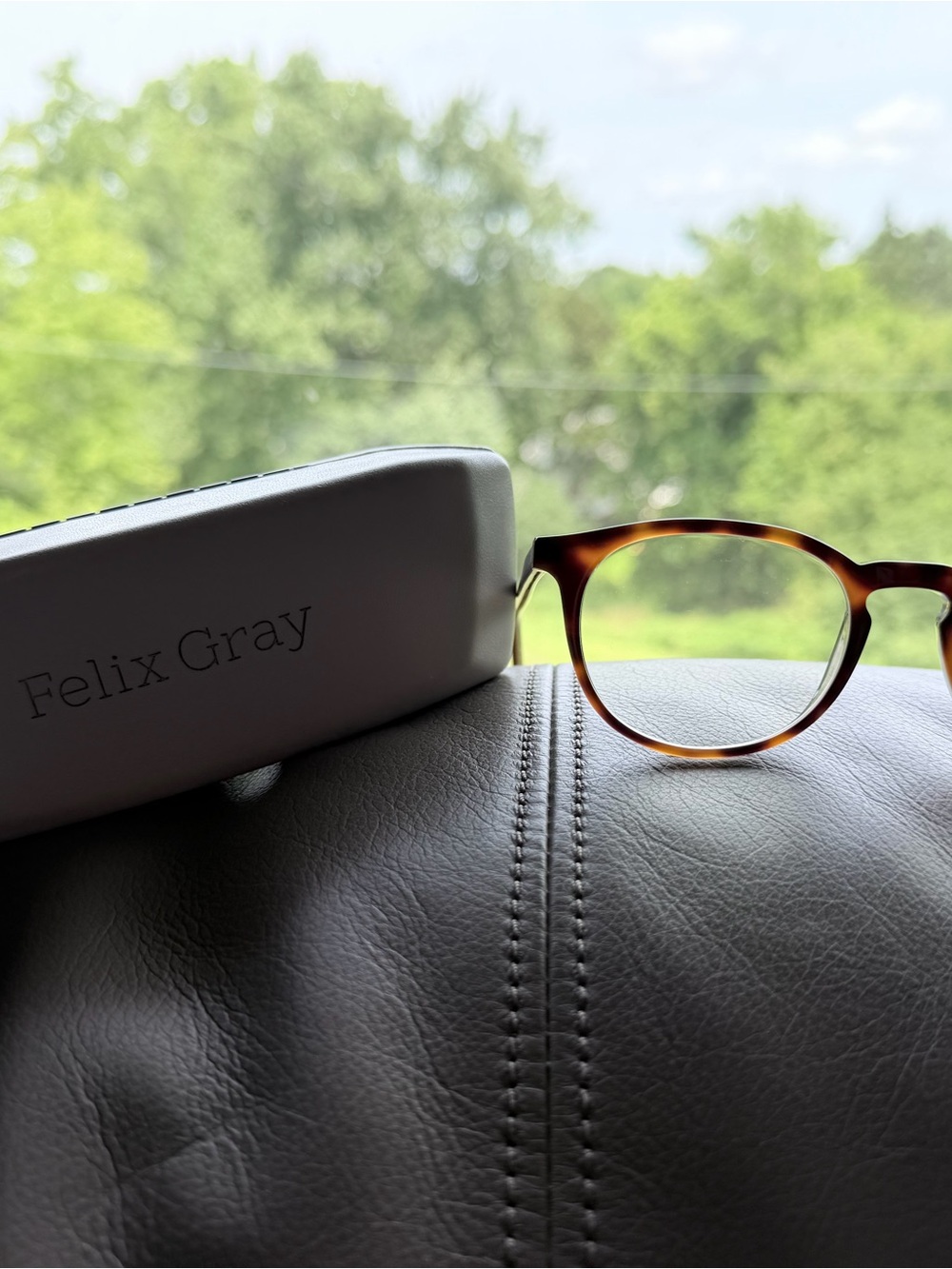 Felix gray blue light glasses